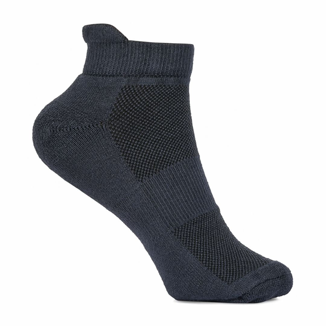 High Performance Bamboo Socks (Grey - Ankle Height) - Pack of 1