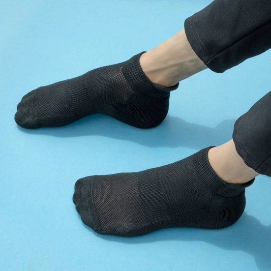 Alpha-1 Bamboo Socks (Black)