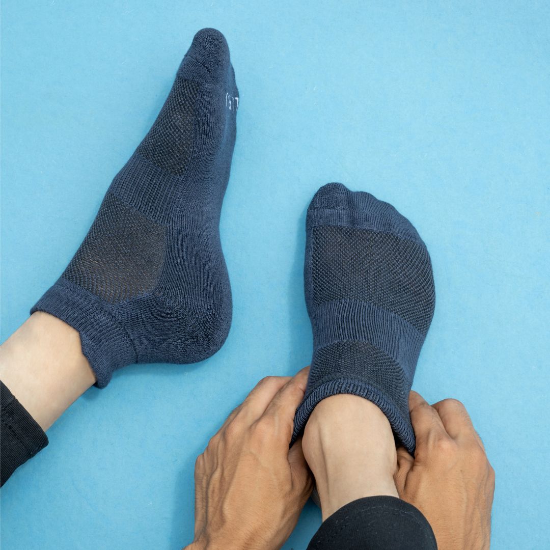 Alpha-1 Bamboo Socks (Grey)